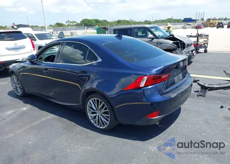 2014 Lexus Is 250 from USA, damaged, VIN JTHBF1D22E5022275